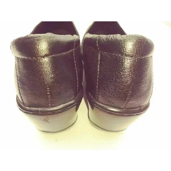 BOC Born Concept Womens Black Clog Leather Slip on Shoes Sz 8 M - Picture 5 of 11